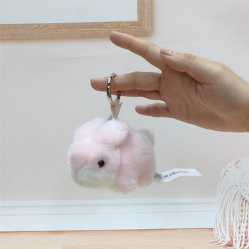 Cute Mimi Rabbit Pendant Plush Doll Bunny Doll Doll Bag Pendant Gift Keychain Children's Toy