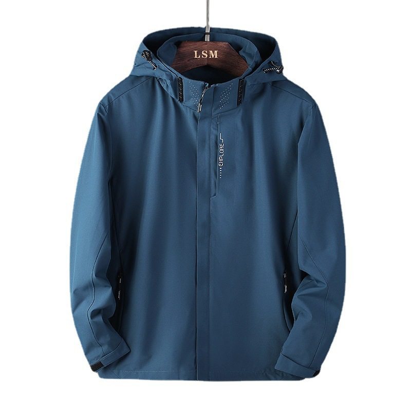 Jacket for Men and Women, Spring and Autumn Thin Style, Mountaineering Jacket, Workwear with Logo Printing, Sports Cross-Border 6266 Camouflage