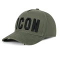 D8327 frayed hat military green black label
