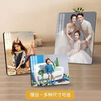 Photo Frame Table Photo Nailed Crystal Wall Hanging Graduation Season Photo Album Wedding Photo