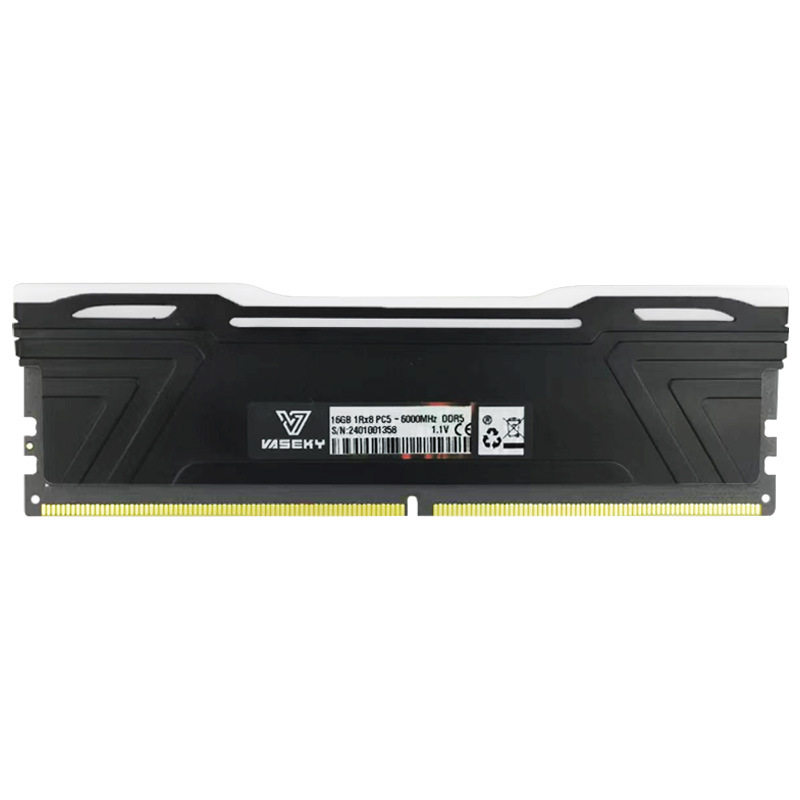 Двухканальный радиатор Vaseky DDR5 memory bar 32G6400, совместимый с настольными компьютерами, 16G4800 Изображение 1