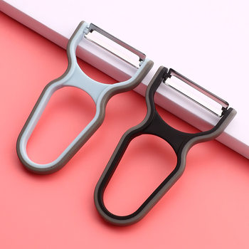 Stainless Steel Peeler Melon Planer U-shaped Kitchen Gadget Potato Apple Knife Multifunctional Creative Melon and Fruit Peeling Knife