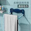 Wholesale foldable wall-mounted washbasin rack kitchen bathroom punch-free storage rack bathroom toilet bath washbasin rack