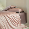 Category a Maternal and Infant Grade Lyocell 100 Four-Piece Set Tencel Accessible Luxury Quilt Cover Bed Sheets Bed Bed Sheets Ice Silk Hotel Bedding