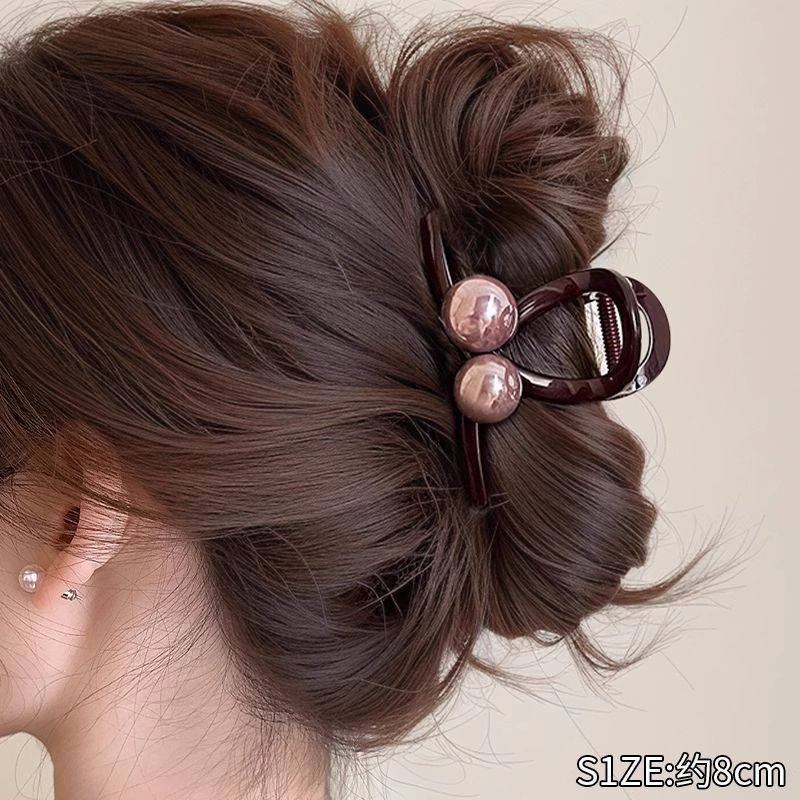 Large Hair Clip for the Back of the Head, Shark Clip Hair Accessory, High-End Half-Up Hair Tie for Women, Wholesale from Manufacturer, Large Quantity