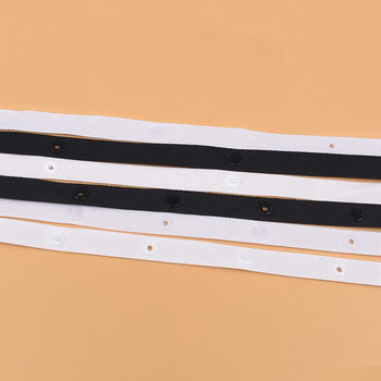 Mother and Child Buckle Belt Snap Belt Single Snap Button Belt Dance Clothes Baby Clothing Hidden Buckle Packaging Belt Spot Wholesale