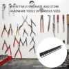 Cross-border wall-mounted hardware storage rack storage rack heavy-duty floating tools wrought iron screwdriver rack