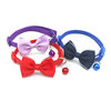 Cross-Border New Pet Bow Bell Collar Cute Cat Collar Pet Supplies Factory Direct Sale