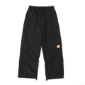 Round patch pants (black)