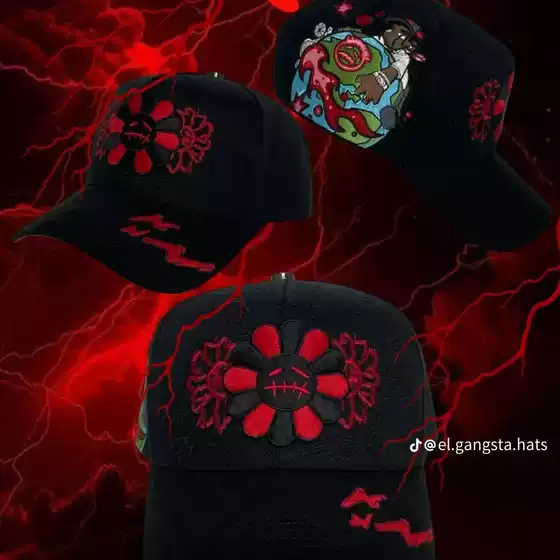 Fashionable and Versatile New Dandy Hats European and American Trendy Casual Graffiti Baseball Cap 1922