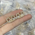 Gold earrings