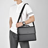 Cross-Border Foreign Trade Wholesale 2025 New Single-Shoulder Crossbody Bag, Hand-Held Business Bag, Horizontal Briefcase, Laptop Bag, Men's Bag