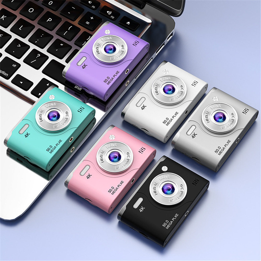 Cross-Border Digital Camera Ccd Student Camera Party Portable Small Mini High-Definition Travel Entry-Level Micro Single-Phase