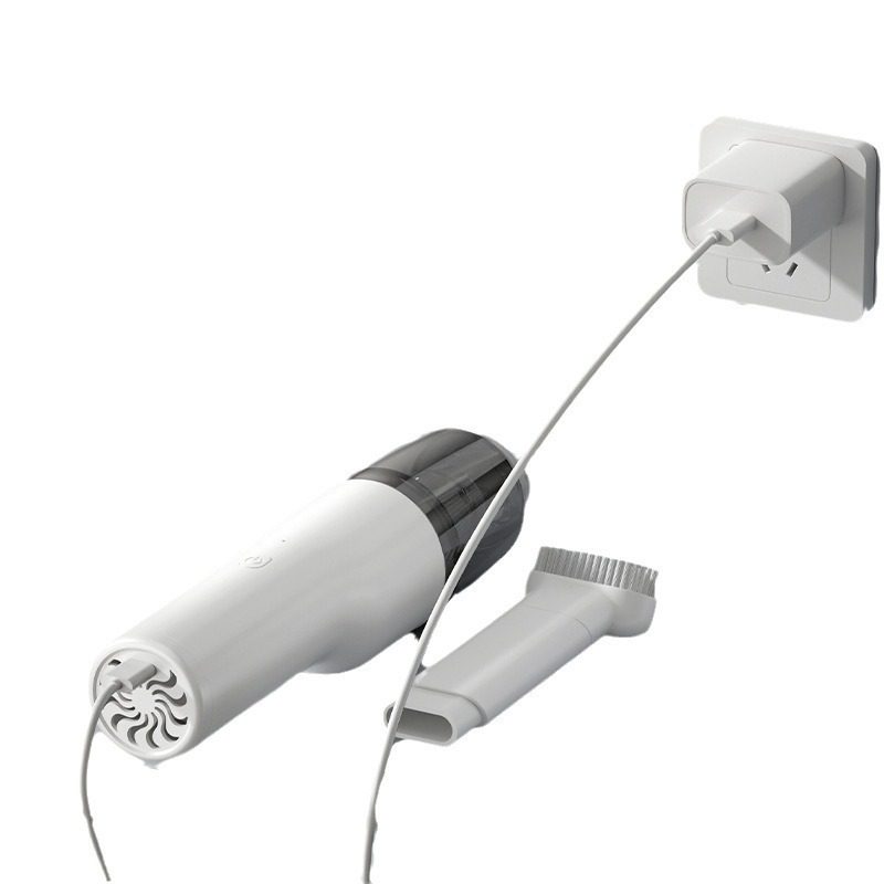 Home car dual-purpose mini portable car vacuum cleaner household car handheld wireless charging dust suction blowing dual-purpose