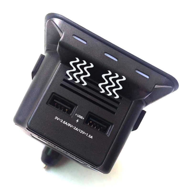 For Volvo XC90 S90 V90 XC60 S60 V60 Car Wireless Charger USB Charger