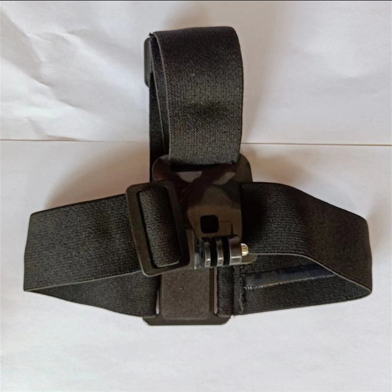 Gopro Action Camera Douyin Live Broadcast Accessories Head-Mounted Mobile Phone Fixed Bracket Anti-Slip Three-Piece Rubber Headband