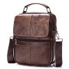 Cross-border Men's Genuine Leather Shoulder Bag Casual Fashion Crossbody Bag Business Travel Top Layer Cowhide High-end Men's Handbag