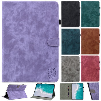 For Infinix Xpad 11 inch flat leather case glory Pad X9A frosted cartoon card holder shell