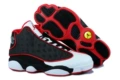 Aj13-white, black and red (mesh)