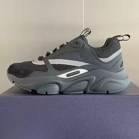 D Brand B22 Dad Shoes Guangzhou High Version 2026 New Model Internet Celebrity Genuine Leather Casual Sports Thick-Soled Dad Shoes for Men