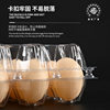 Transparent Plastic Egg Tray, Thickened, 15-Piece Egg Box, Shock-Proof and Drop-Proof, Disposable Egg Packaging Box