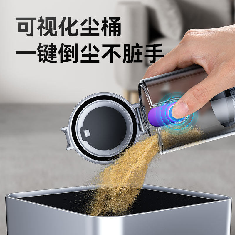 Car Vacuum Cleaner Suction and Blowing Integrated Dual-purpose Wireless Mini Vacuum Cleaner Car Household Electric Dust Blower Large Suction