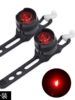 Bicycle headlight USB rechargeable bicycle light aluminum alloy car headlight 5-speed warning light riding flashlight accessories