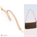 1.0 double buckle color leather 90cm