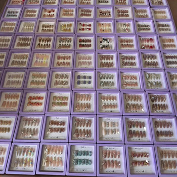 Unfinished Products Can Be Exchanged for Handmade Wearable Nails. Factory Direct Sales and Wholesale Blind Boxes. Flawless Finished Products