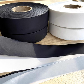 3cm Polyester Hemming Strip, Thin Lining Polyester Taffeta Hemming Strip, Woolen Coat Suit Lining Piping Strip