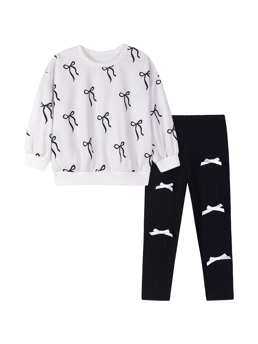 Girls' Long-Sleeve Set Wholesale & Dropshipping, Autumn Cute Baby Outfit