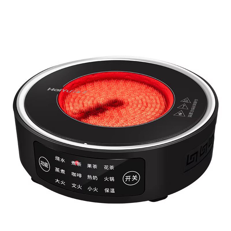 New Electric Ceramic Stove Tea Set High-Power Teapot Glass Boiling Water Teapot Home Office Small Tea Stove