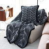 Woven Jacquard Blanket, Bedside Towel, Casual Blanket, Nordic Simple Style Nap Blanket, Ready-Made Sofa Towel