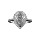 Трансграничное взрывное кольцо creative wind diamond, сияющее обручальное кольцо из циркона в форме капли, женская фабрика свадебных ювелирных изделий mini 4