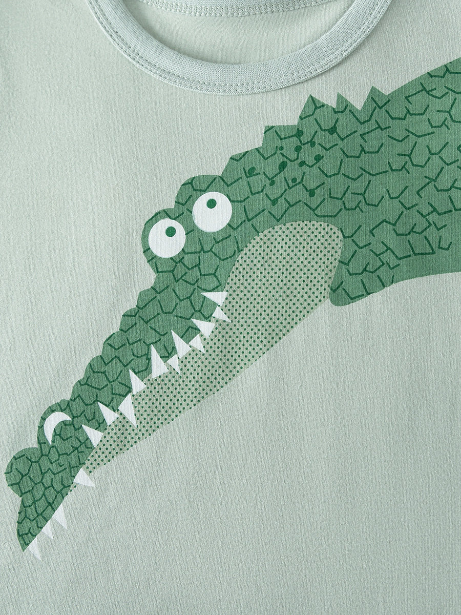 New Summer [Style] Kids' Set, Cartoon Short-sleeve T-shirt Boys' Outfit, Kids' Clothing