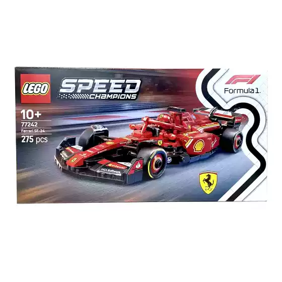 LEGO Lego 77242 Ferrari F1 Team SPEED Racing sports car Kids Assembled Blocks Boys Toy Car
