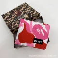 Ape head short pink camouflage plus box