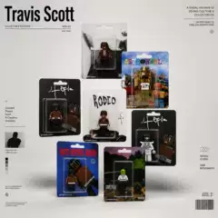 Handcrafted by Artisans, Travis Scott's Exclusive Rodeo Album-Themed Toy Hanging Card DIY Building Block Figure