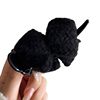 Knitted Bow Bun Hair Clip for Women, High-End 2024 New Hair Claw, Autumn and Winter Updo Hairpin Hair Accessory