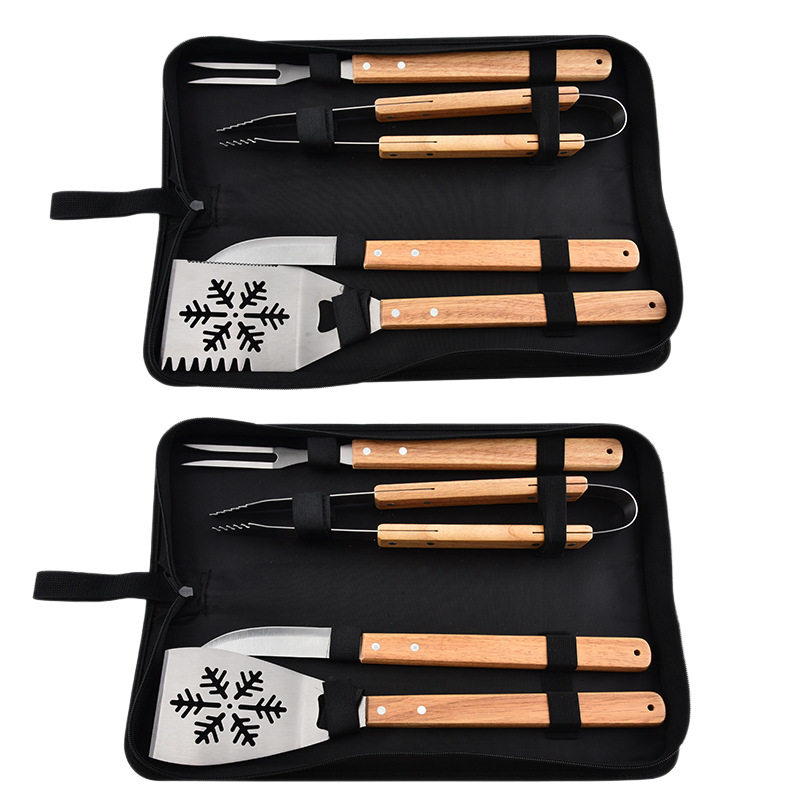 Household Kitchen Baking Utensil Set, Spatula, Knife, Fork Combination Four-Piece Set