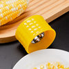 Stainless steel corn planing corn thresher manual rotating plastic household separator corn stripping kitchen tool