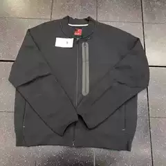 【Foreign Order Supply】Factory Supply New Style Zipper Double-Sleeve Innovative Black and Gray Two-Tone Unisex Jacket