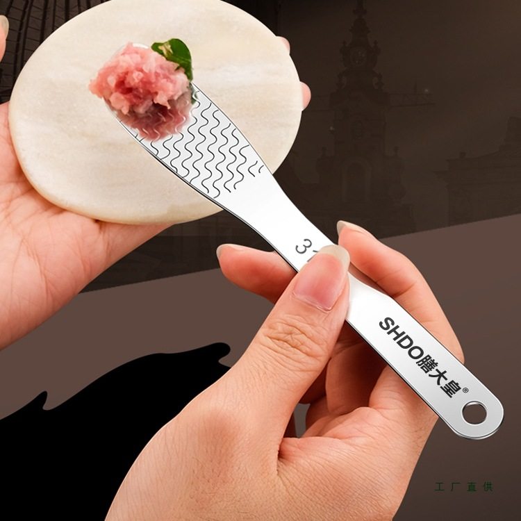 German 316 Stainless Steel Dumpling Filling Spoon, Dumpling Filling Spoon, Dumpling Filling Spoon for Making Wontons