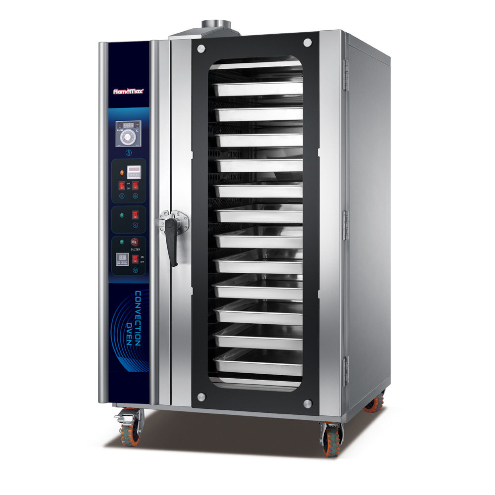 商用电烤箱16层全自动热风循环炉大容量面包店蛋糕甜品燃气烤箱