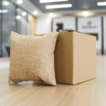 Watch gift box cardboard box simple paper watch packing box + watch pillow