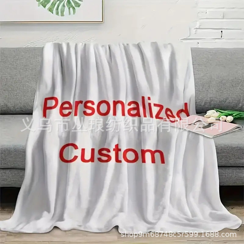 Specialized in Cross-Border Jit Supply, Customized Photo Patterns, Flannel Blanket Factory Direct Delivery