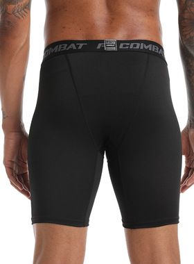 篮球紧身短裤男速干高弹训练裤