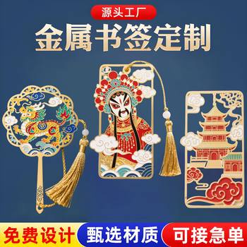 Metal Bookmarks, Homemade Antique Cultural and Creative Book Page Holders, Small Gift Pendants, Travel Souvenirs, Metal Creative Bookmarks