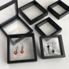 Transparent PE Film Jewelry Box Earrings Bracelet Necklace Suspension Antioxidant Jewelry Packaging Gift Box Storage Display Box