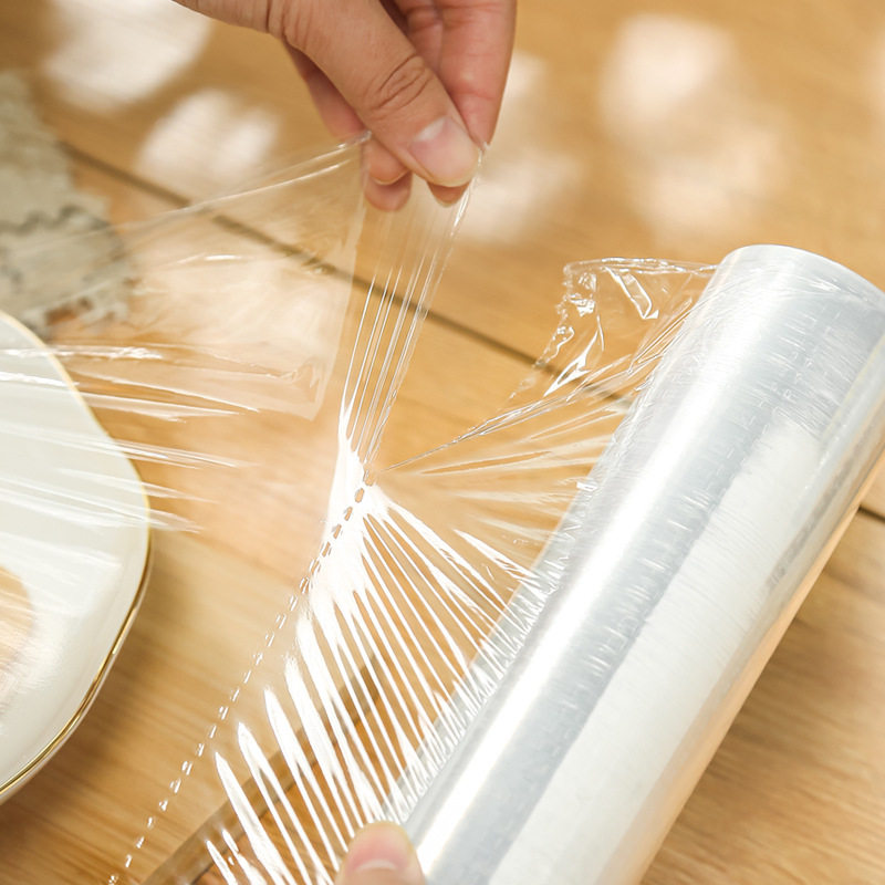 Fresh-keeping film household wholesale large number of disposable point-and-break kitchen refrigerator PE fresh-keeping film microwave oven high temperature resistant